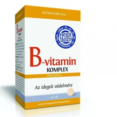 b-vitamin komplex tabletta 60db