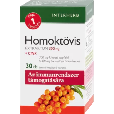 napi 1 homoktövis extraktum  300mg kapszula+cink 30db