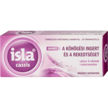 Cassis torok pasztilla 30 db