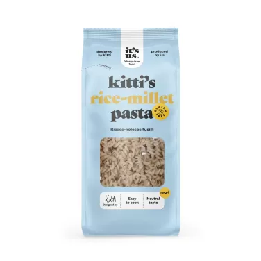 Kitti's rizses-köleses száraztészta fussili 200 g