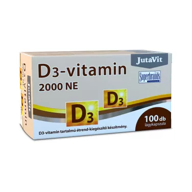 d3 vitamin 2000 NE lágykapszula 100 db