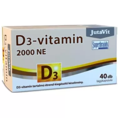 d3 vitamin 2000 NE lágykapszula 40 db