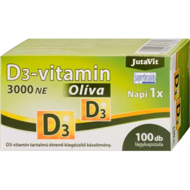 d3-vitamin 3000 NE olíva 100 db