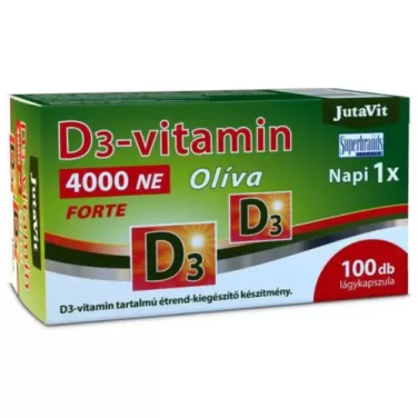 d3-vitamin 4000 NE olíva 100 db