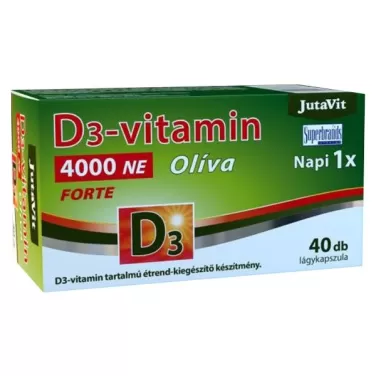 d3-vitamin 4000 NE olíva 40 db