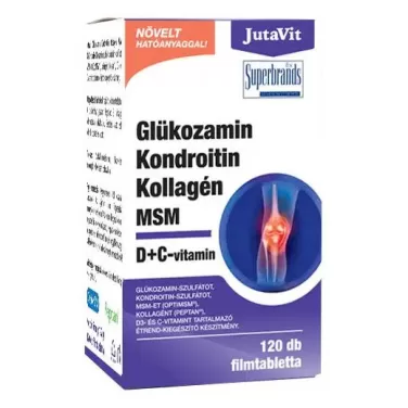 glükozamin kondroitin kollagén msm filmtabletta 120 db