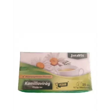 Jutavit kamillavirág tea filteres 25db
