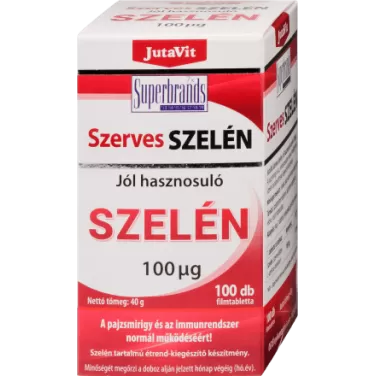 Szerves szelén 100ug tabletta 100 db