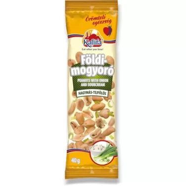földimogyoró hagymás-tejfölös 40 g