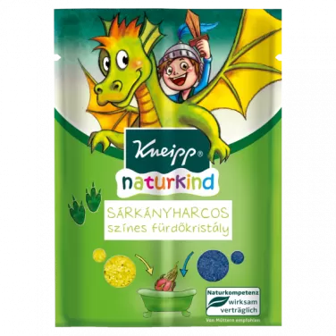 Fürdőkristály naturkind sárkányharcos színes 40 g