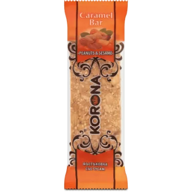Korona szelet földimogyorós-szezámos 60 g