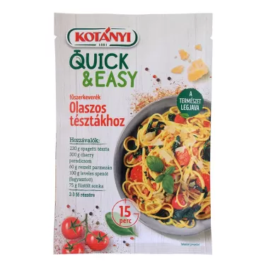 quick&easy fűszerkeverék olaszos tésztákhoz 20 g