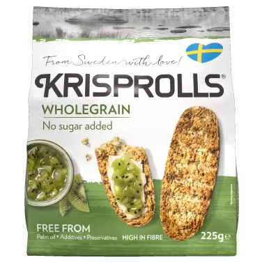 Krisprolls teljeskiőrlésű kenyérke hozzáadott cukor nélkül 225 g