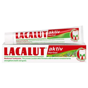 fogkrém aktiv herbal 75ml