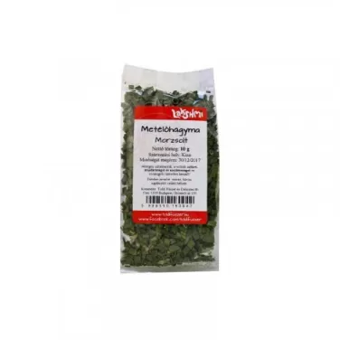 metélőhagyma morzsolt 10 g