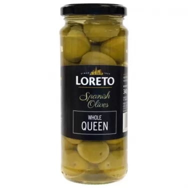Loreto queen olivabogyó egész 340 g