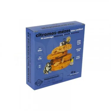 gluténmentes citromos-mézes keksz vaníliával 50g