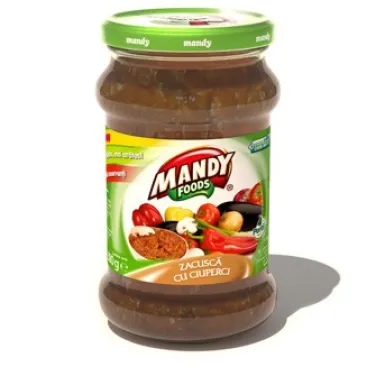 Mandy zakuszka gombás 300 g