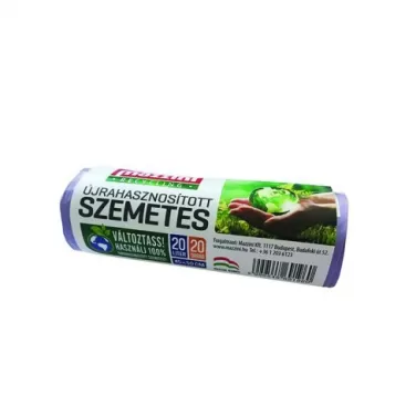 Mazzini újrahasznosított szemeteszsák 20L 20 db