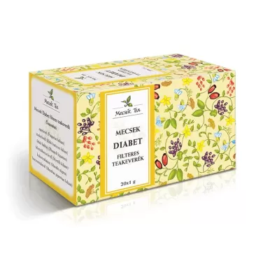 diabet teakeverék 20x1 g 20 g