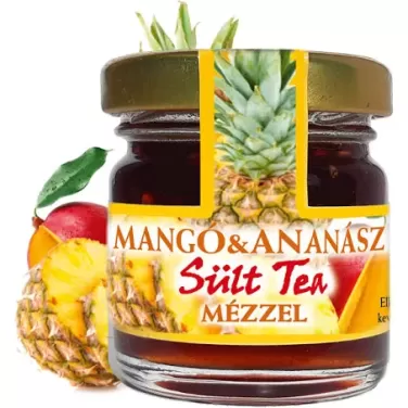 sült tea mézzel mangó-ananász 40 ml