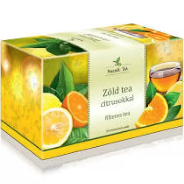 zöld tea citrusokkal 20x2g 40 g