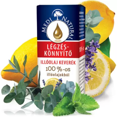 légzéskönnyítő 100% illóolaj keverék 10 ml