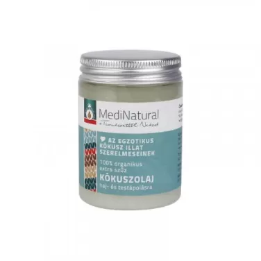 organikus extra szűz kókuszolaj 100 ml