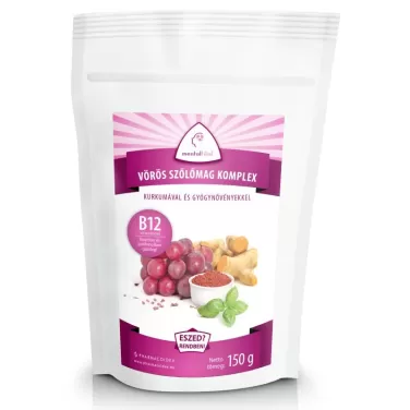 Vörös szőlőmag őrlemény b12 vitamin 150 g