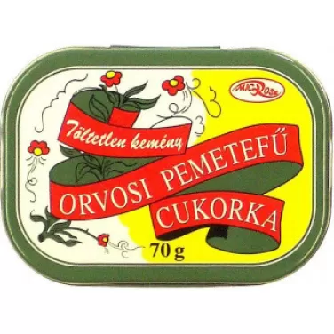 fémdobozos orvosi pemetefű cukorka 90 g