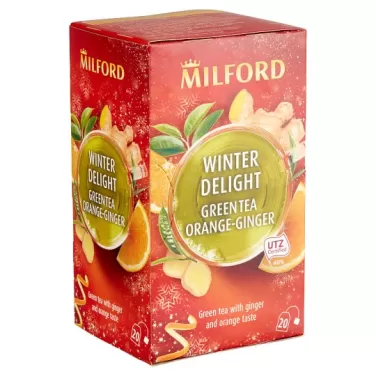 winter delight zöld tea gyömbér-narancs 20x1,75g