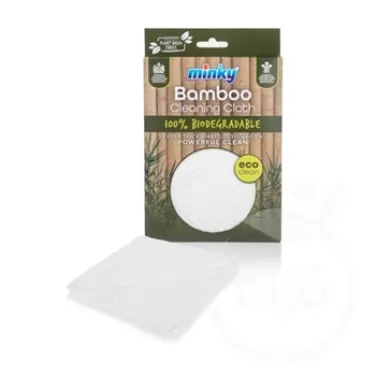 eco bamboo törlőkendő 100% lebomló teljeskörű tisztítás 1 db