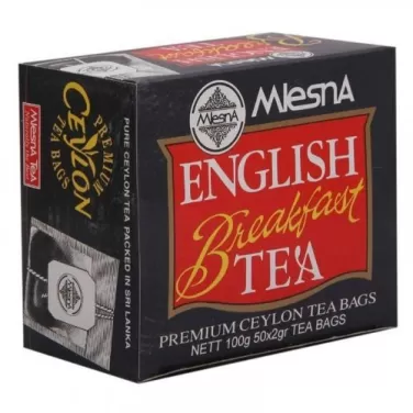 Mlesna english breakfast tea 50x2g 100 g