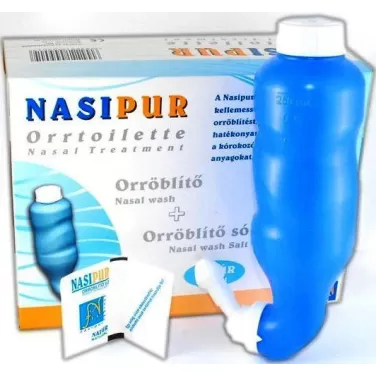 Orröblítő készülék+orröblítő só 30db 1 db