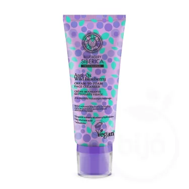 blueberry siberica anti-ox vadáfonya arctisztító krémhab 100 ml