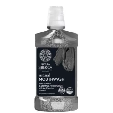 fehérítő és zománcvédő natúr szájvíz 520 ml