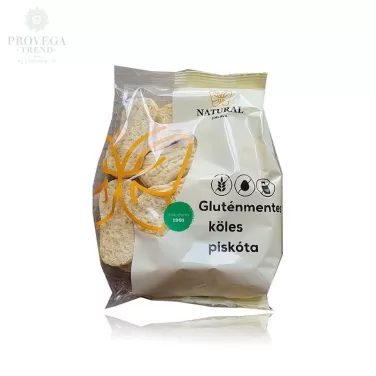 Gluténmentes köles piskóta 150 g