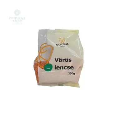 Natural vörös lencse 200 g