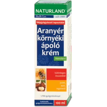 Aranyér környéki ápoló krém 100 ml