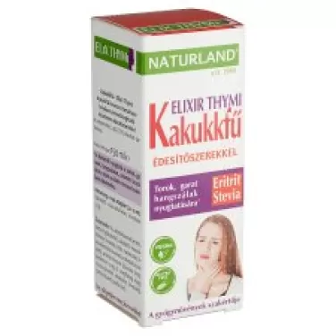 kakukkfű (elix.thymi) édesítőszerrel 150ml