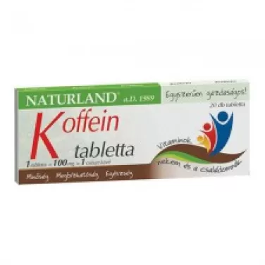 Koffein tabletta 20 db