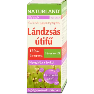 Lándzsás útifű 150 ml