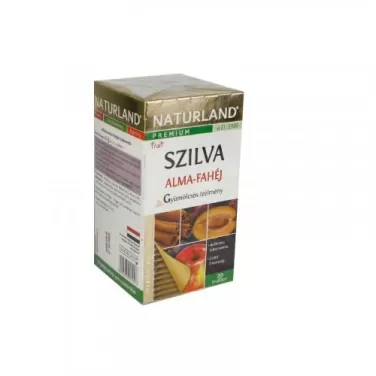 prémium szilvás-almás-fahéjas tea 20db