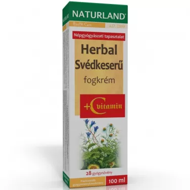 svédkeserü fogkrém+c vitamin 100 ml