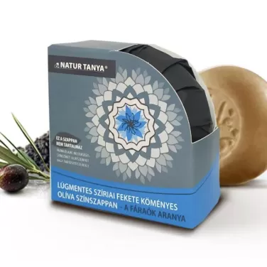Najel fekete köményes szíriai oliva színszappan 100 g