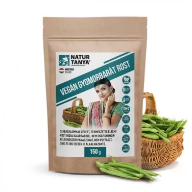Naturtanya vegán gyomorbarát rost indiai guarbabból 150 g