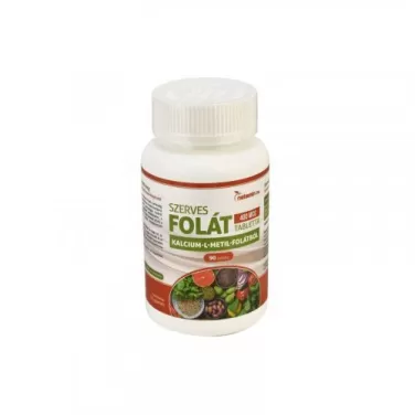 szerves folát tabletta 400 mcg 90 db