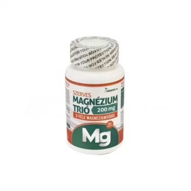 szerves magnézium trió 200mg 60db
