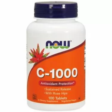 vitamin c-1000mg + csipkebogyó tabletta 100db