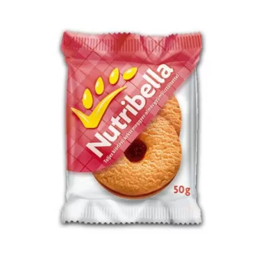 teljes kiőrlésű keksz meggyes almás öntettel 50 g